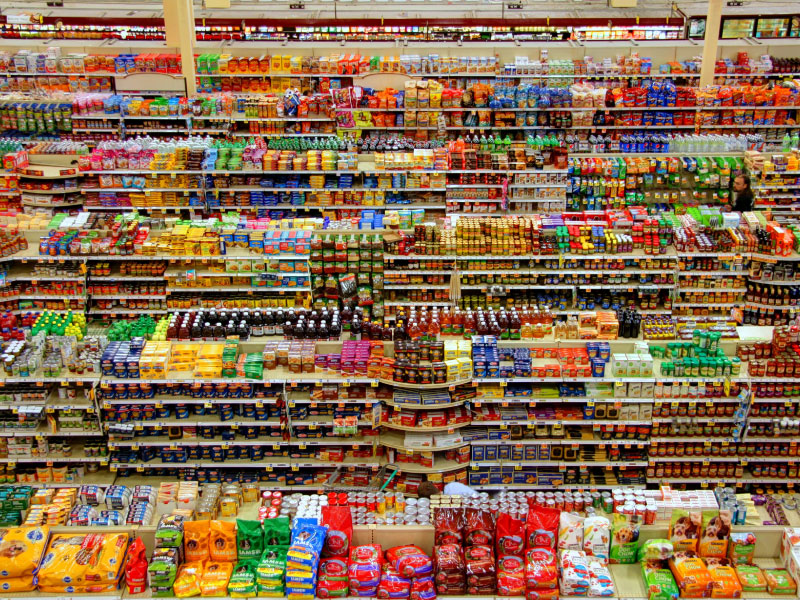 o que comer nos Estados Unidos - supermercado