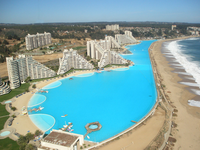 a maior piscina do mundo