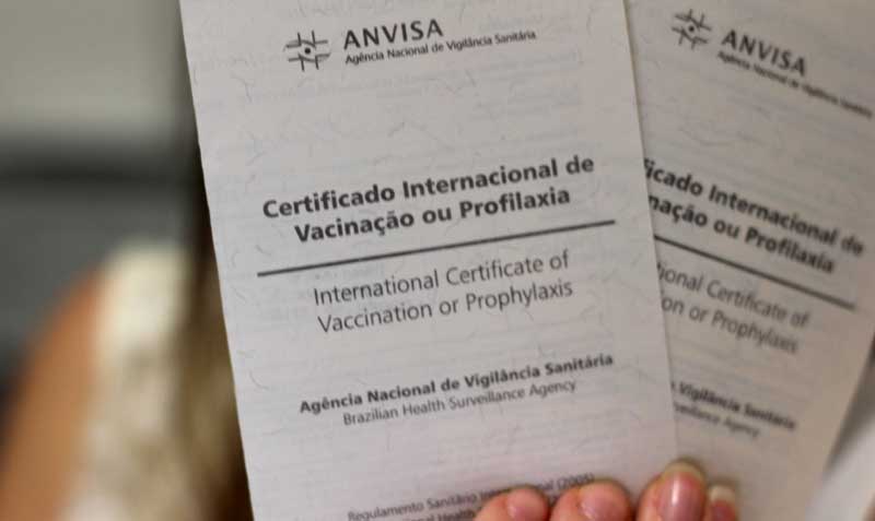  Certificado Internacional de Vacinação contra a Febre Amarela