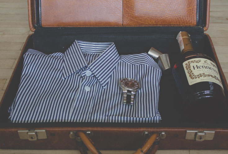 alimentos na mala - mala