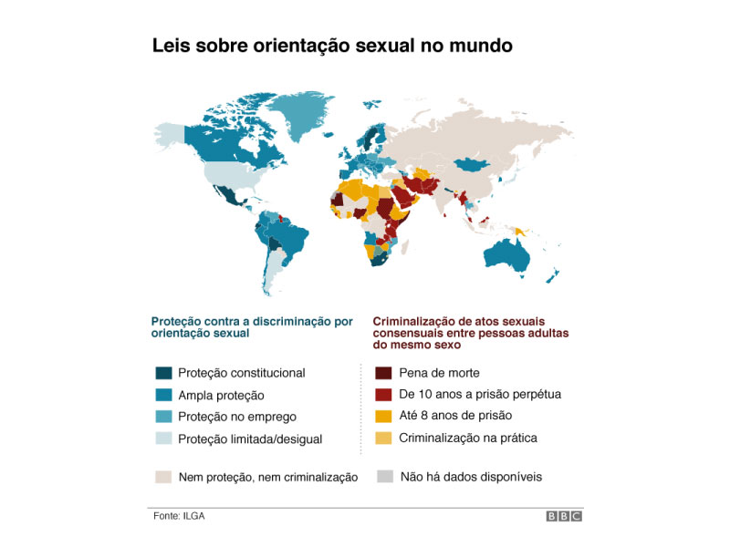direitos homoafetivos pelo mundo