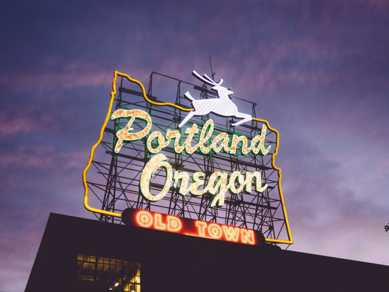 Viagens para os Estados Unidos saindo do Canadá - Portland