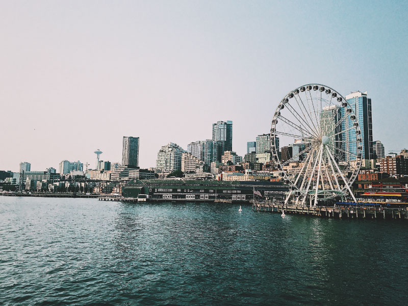Viagens para os Estados Unidos saindo do Canadá - Seattle Roda-gigante