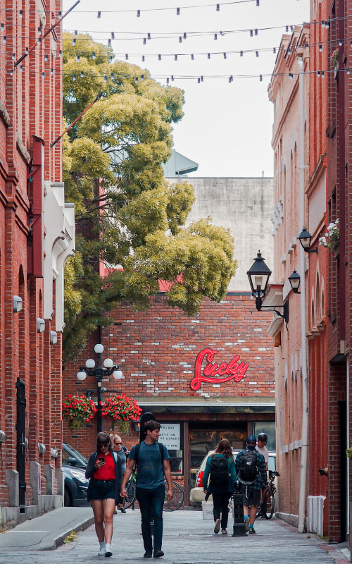 Intercambio en Victoria 