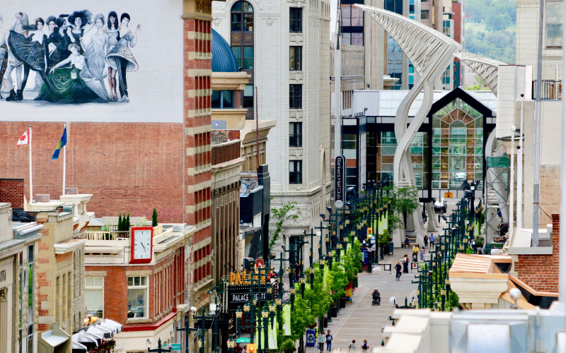 intercâmbio em Calgary - compras