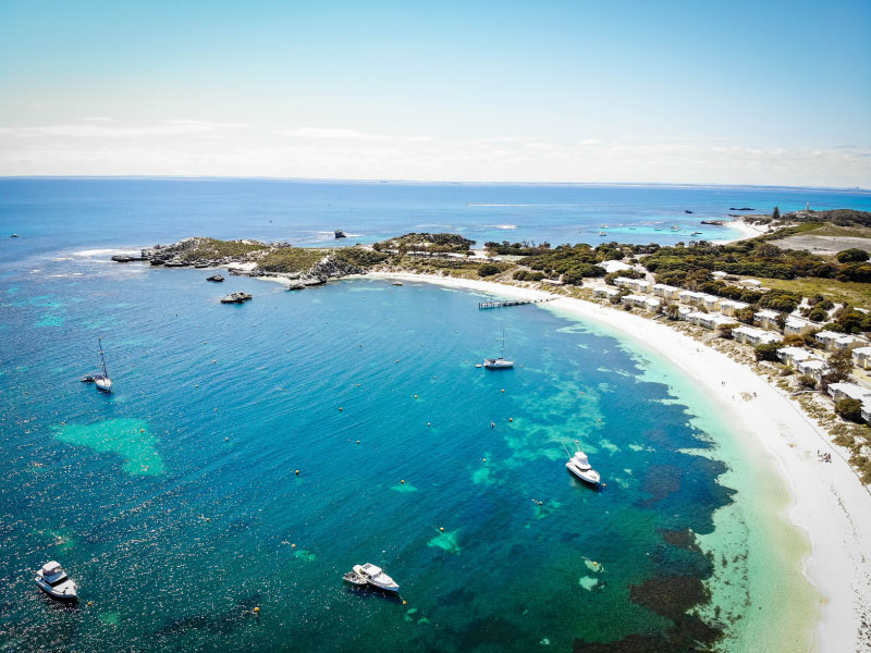 intercâmbio em perth - rottnest island