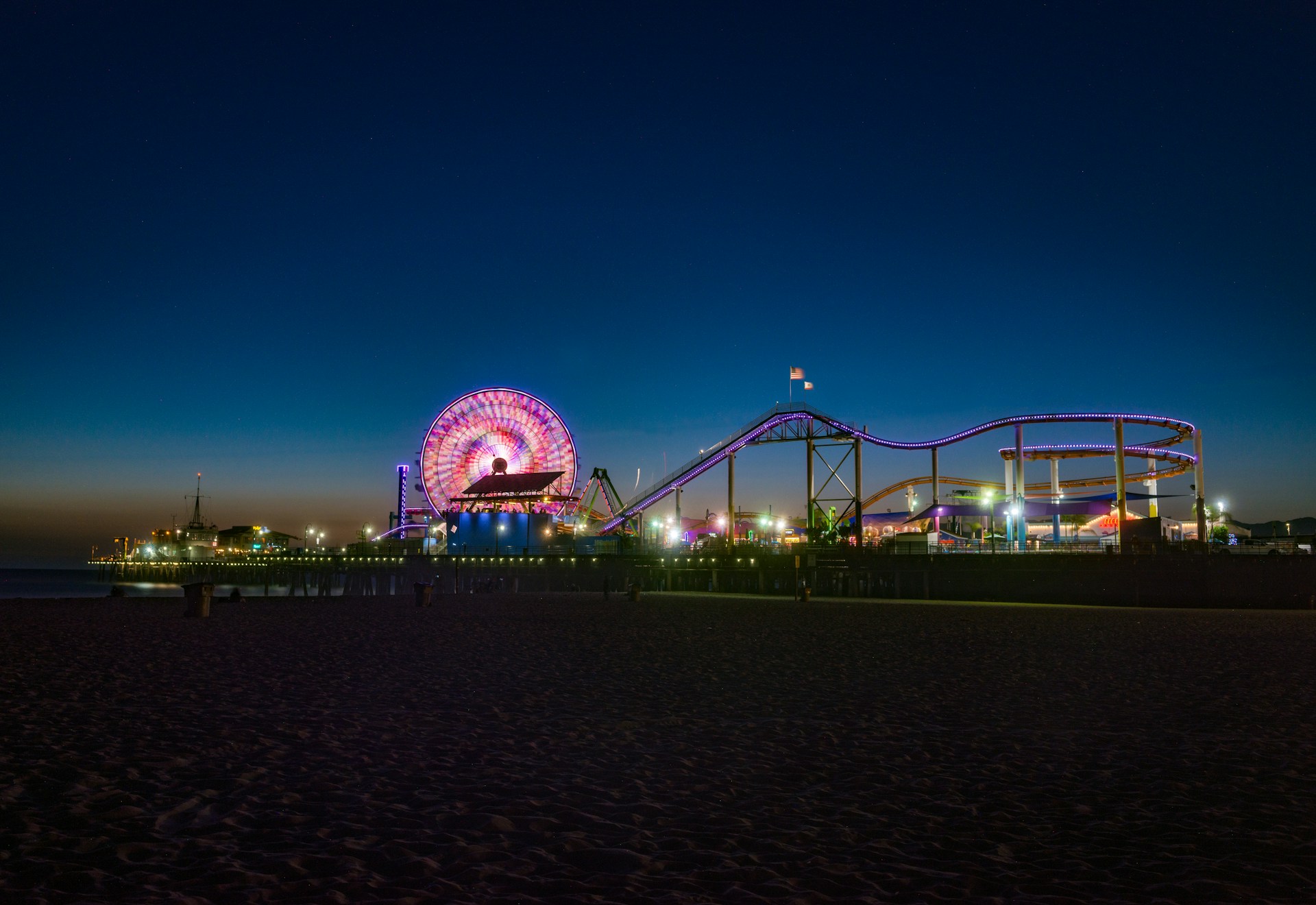 intercambio en Santa Mónica